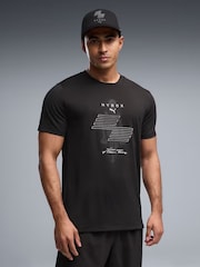 Puma Black M Puma X Hyrox Cloudspun Thermoadapt T-Shirt - Image 1 of 4