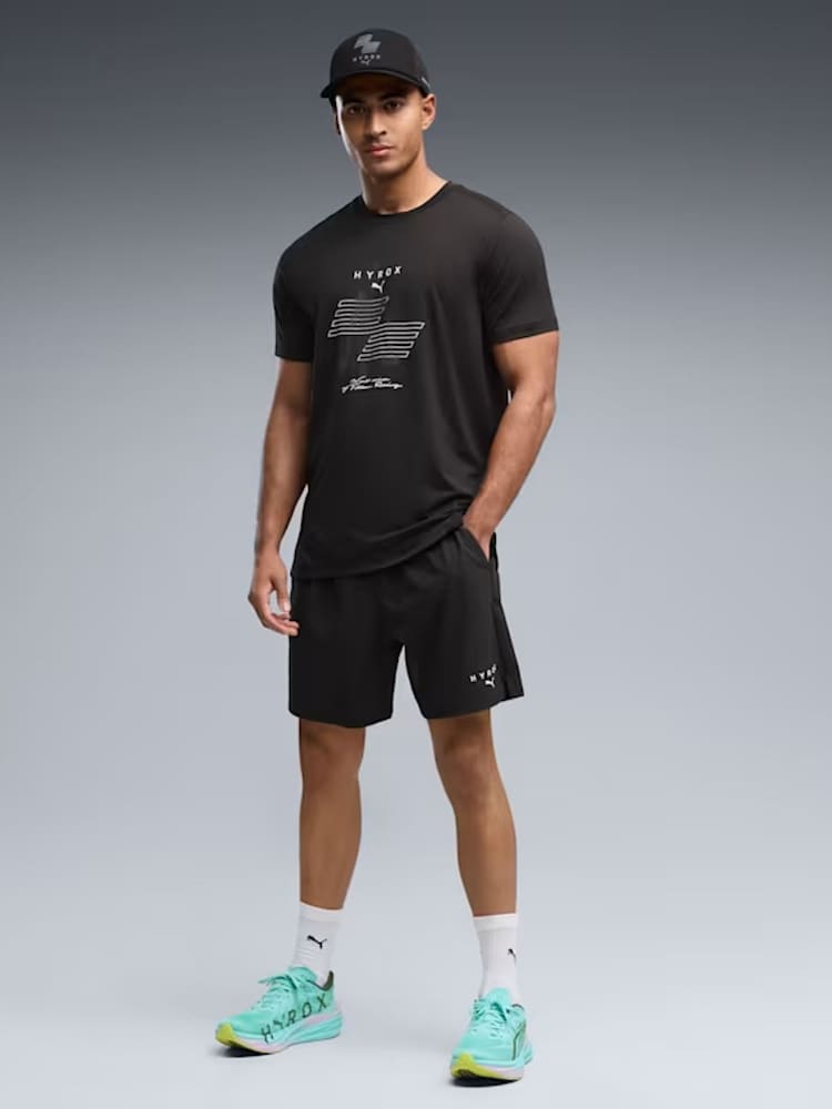 Puma Black M Puma X Hyrox Cloudspun Thermoadapt T-Shirt - Image 2 of 4