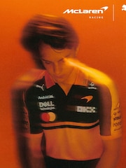 Puma Orange Mclaren Replica Polo Shirt - Image 4 of 6