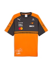 Puma Orange McLaren Replica Norris T-Shirt - Image 4 of 5