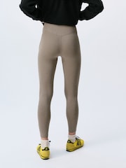 self. Mink Brown High Waist Leggings - Image 4 of 9