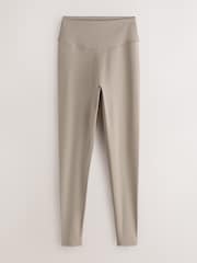 self. Mink Brown High Waist Leggings - Image 7 of 9