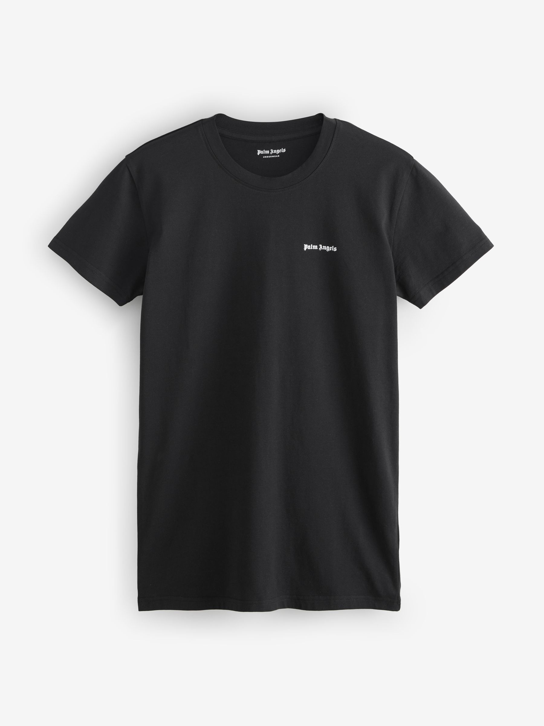 Palm Angels Unisex Black Classic Logo T-Shirt - Size Xl - Image 2