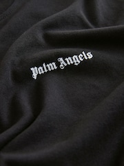 Palm Angels Black Cotton Stretch Logo T-Shirt - Image 3 of 4