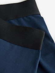 Palm Angels Blue Cotton Stretch Logo Long Boxers 3 Pack - Image 5 of 7