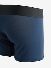 Palm Angels Blue Cotton Stretch Logo Long Boxers 3 Pack - Image 6 of 7