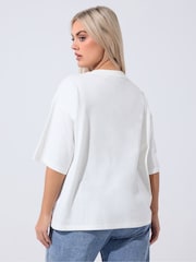 Yours Curve Limited Not Here To Please T-Shirt - صورة 3 من 5