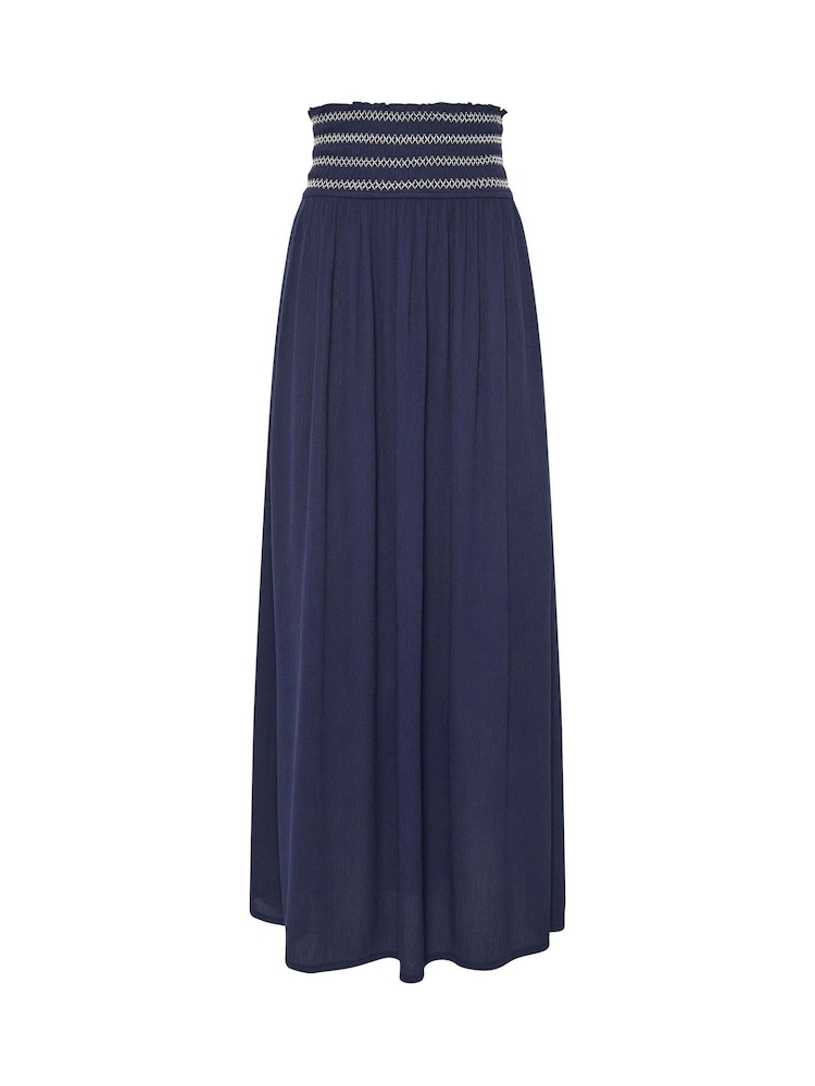 Long Tall Sally Blue Embellished Waist Maxi Skirt - Image 5 of 5 Long Tall Sally Blue Embellished Waist Maxi Skirt - Image 5 of 5