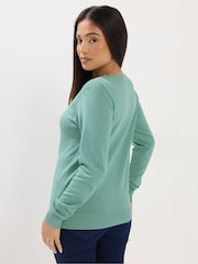 كنزة بحواف دانتيل للأحجام الصغيرة من M&Co - صورة 3 من 4