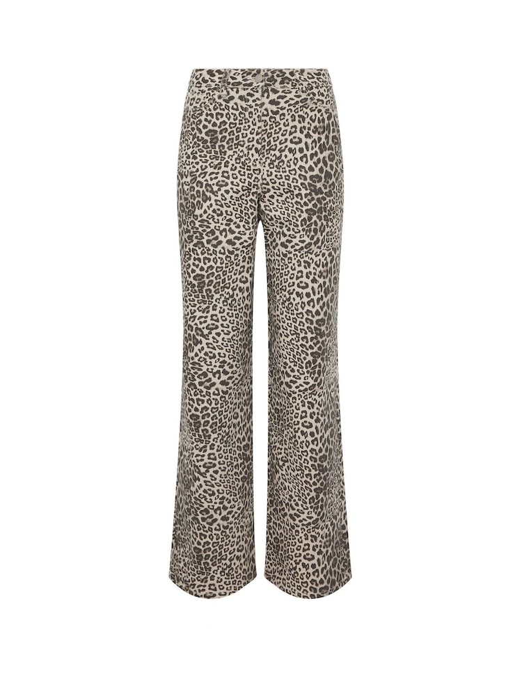 Long Tall Sally Natural Wide Leg Jeans - Image 5 of 5