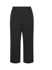 Yours Curve Black Wide Leg Elasticated Trousers - Image 5 of 5