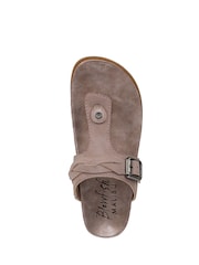 Blowfish Malibu Purple Lakeshore Regular Fit Toe Post Sandals - Image 6 of 7