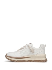 Blowfish Malibu Leotina Regular Fit Slip On Canvas White Trainers - Image 2 of 7