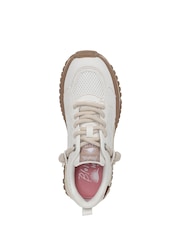 Blowfish Malibu Leotina Regular Fit Slip On Canvas White Trainers - Image 6 of 7