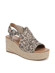 Blowfish Malibu Amira Regular Fit Wedge White Slingbacks - Image 3 of 7