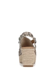 Blowfish Malibu Amira Regular Fit Wedge White Slingbacks - Image 5 of 7
