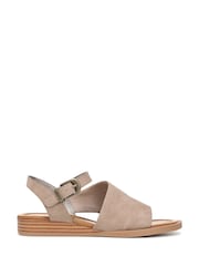 Blowfish Malibu Ardice Regular Fit Strappy Brown Sandals - Image 1 of 7