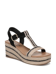 Blowfish Malibu Annika Regular Fit Strappy Wedge Brown Sandals - תמונה 3 מתוך 7