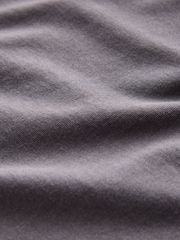 The Set 2 Pack Short Sleeve T-Shirt Check Bottom Pyjamas Charcoal Grey - Image 7 of 7