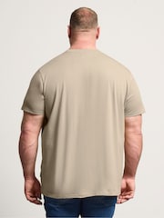 BadRhino Big & Tall Natural Interlock T-Shirt - Image 2 of 6