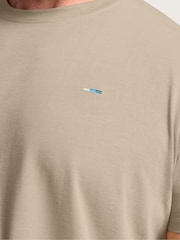 BadRhino Big & Tall Natural Interlock T-Shirt - Image 4 of 6