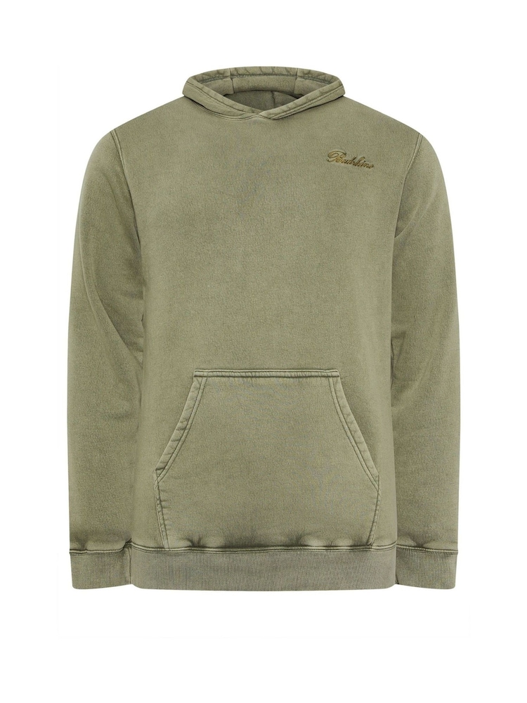 BadRhino Big & Tall Green Sun Fade Hoodie - Image 1 of 2