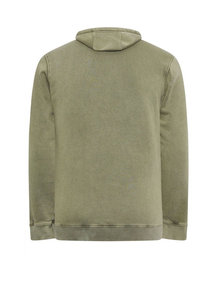 BadRhino Big & Tall Green Sun Fade Hoodie - Image 3 of 3