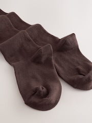 Choclate Brown Cotton Rich Single Tights - Image 2 of 3