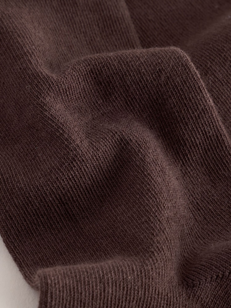 Choclate Brown Cotton Rich Single Tights - Image 3 of 3 Choclate Brown Cotton Rich Single Tights - Image 3 of 3