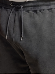 BadRhino Big & Tall Black Sun Fade Sweat Shorts - Image 5 of 5