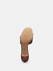 COACH Brown Margot Leather Sandals - Image 6 of 6