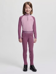 LeMieux Pink Mini Pull On Breech Mallow Leggings - Image 3 of 5