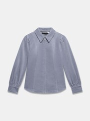 Mint Velvet Blue Corduroy Shirt - Image 7 of 8