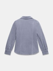 Mint Velvet Blue Corduroy Shirt - Image 8 of 8