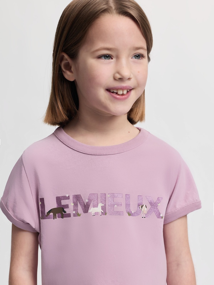 LeMieux Pink Mini Alex  Fondant T-Shirt - Image 4 of 4