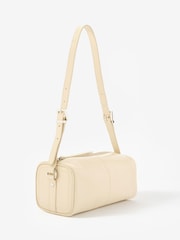 Mint Velvet Off White Matilda Suede Shoulder Bag - Image 3 of 4