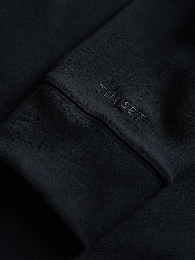 The Set 2 Piece Scuba Loungewear Black - Image 13 of 13 The Set 2 Piece Scuba Loungewear Black - Image 13 of 13