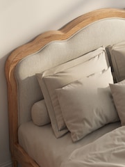 Time 4 Sleep Oak Matilda Upholstered Bed Frame - Image 4 of 4