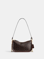 COACH Brown Coated Canvas Signature Waverly Bag - Image 1 of 15