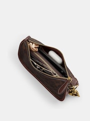 COACH Brown Coated Canvas Signature Waverly Bag - Image 6 of 15