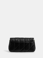 COACH Black Quilted Leather Tabby 19 Chain Cross-Body Bag - Image 7 of 10