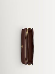 COACH Brown Suede Elora Top Handle Cross-Body Bag - Image 7 of 8
