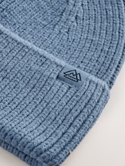 Light Blue Knitted Beanie Hat (1-16yrs) - Image 3 of 3
