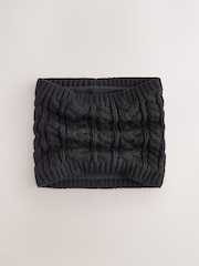 Black Cable Snood (1-16yrs) - Image 2 of 4