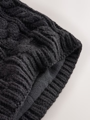 Black Cable Snood (1-16yrs) - Image 4 of 4