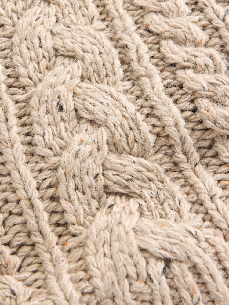 Stone Cable Snood (1-16yrs) - Image 4 of 4 Stone Cable Snood (1-16yrs) - Image 4 of 4