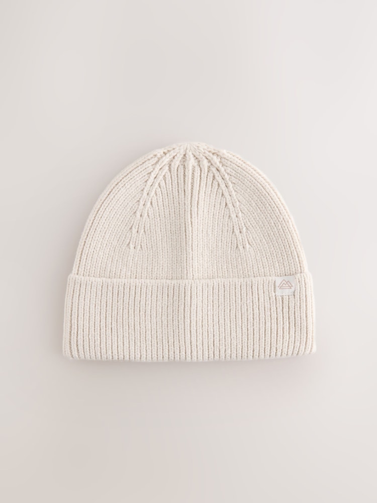 Cream Neutral Knitted Beanie Hat (1-16yrs) - Image 1 of 3