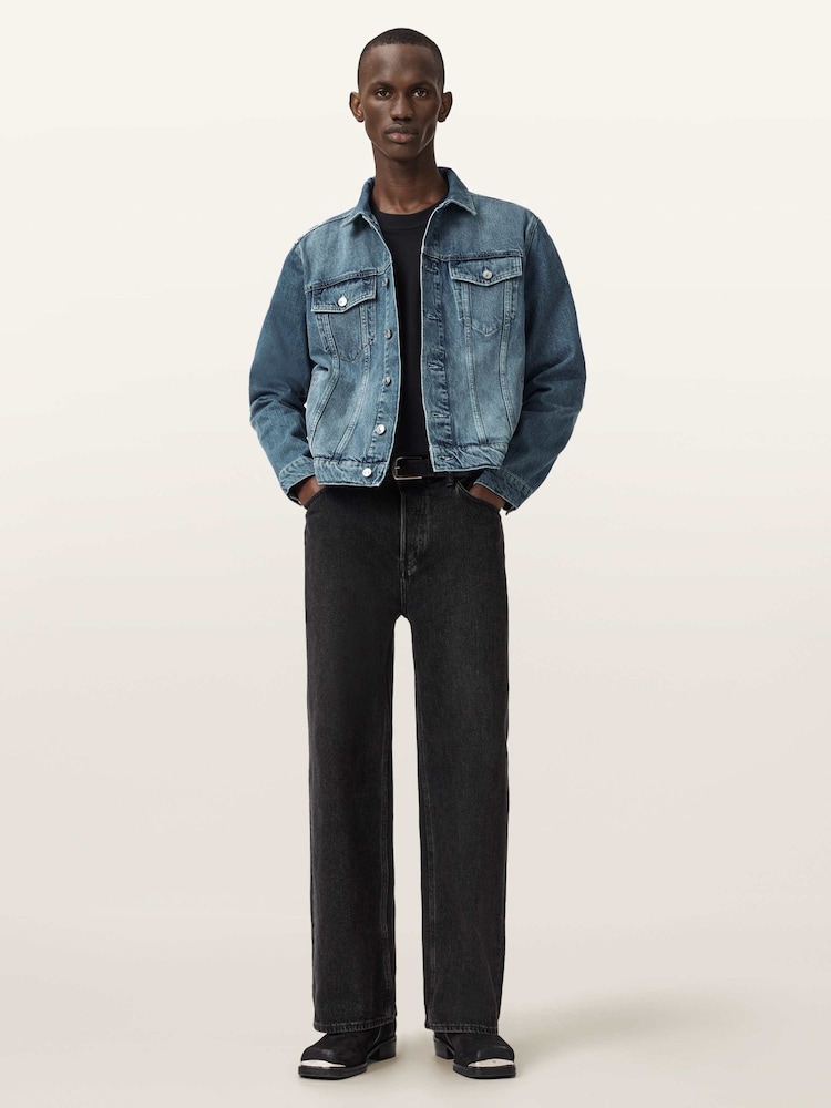 AllSaints Grey Inveroy Jacket - Image 2 of 9