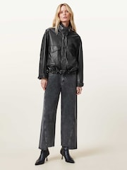 AllSaints Black Clay Jacket - Image 2 of 5