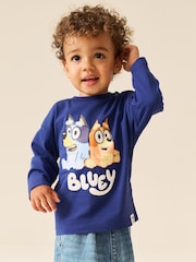 Navy Bluey Long Sleeve T-Shirt (12mths-8yrs) - Image 1 of 3